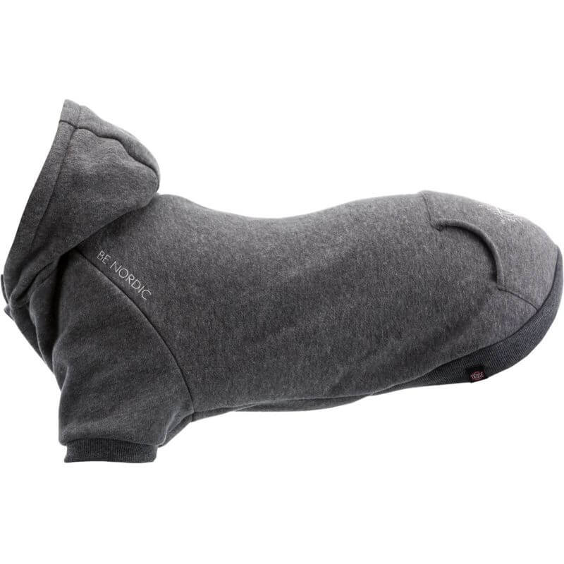 BE NORDIC sweat à capuche Flensburg, S: 40 cm, gris