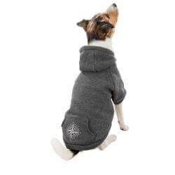 BE NORDIC sweat à capuche Flensburg, L: 55 cm, gris