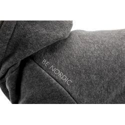 BE NORDIC sweat à capuche Flensburg, L: 62 cm, gris