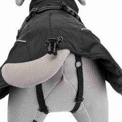 Manteau d'hiver Brizon, M: 45 cm, noir