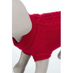 Pullover Kenton, M: 45 cm, rouge