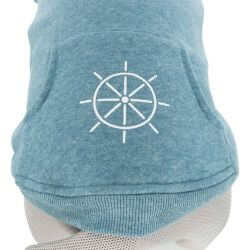 BE NORDIC sweat à capuche Flensburg, XS: 30 cm, pétrole