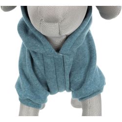 BE NORDIC sweat à capuche Flensburg, M: 45 cm, pétrole