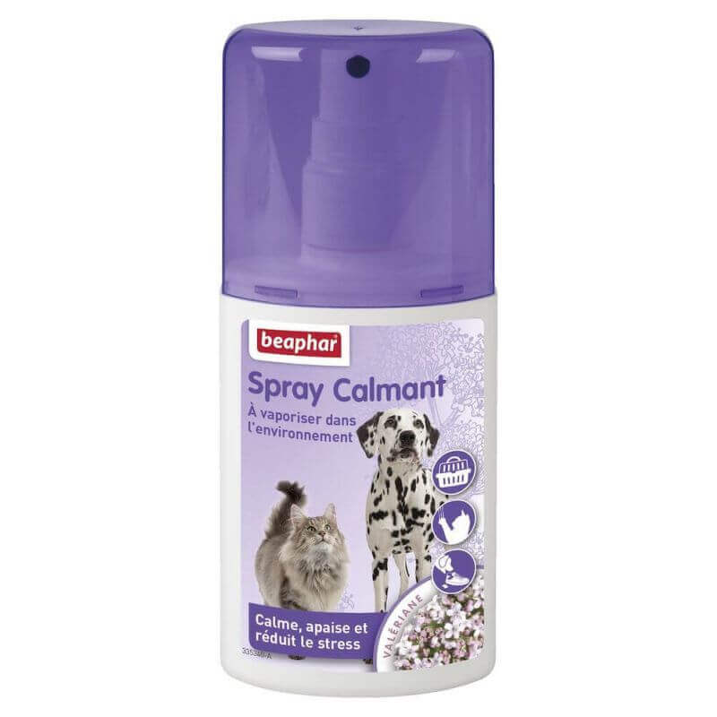 Spray calmant NoStress, à base de Valériane pour chiens et chats - 125 ml