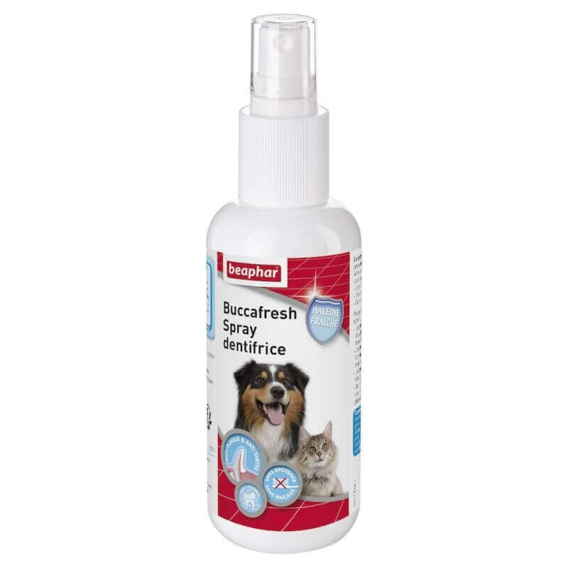 BUCCAFRESH, spray dentifrice pour chien et chat - 150 ml
