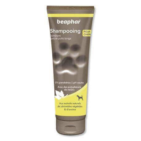 Shampooing Premium Empreinte démêlant spécial poils longs pour chiens - 250 ml