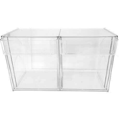 USAGE MAGASIN 2 BACS BASCULANTS 60X29.9X35.3 CM