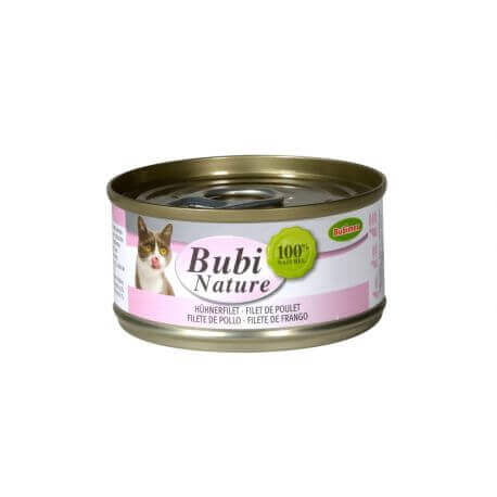 BUBI NATURE CHAT FILET DE POULET 70GR BUBI NATURE CHAT FILET DE POULET 70GR