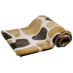 COUVERTURE POLAIRE ZEBRE 100X70CM