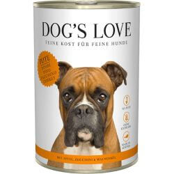 BOITE DOG'S LOVE ADULT DINDE 55% EN