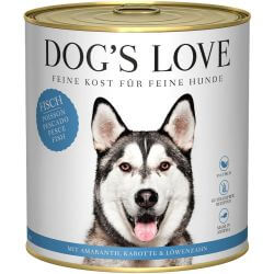 BOITE DOG'S LOVE ADULT POISSON 400GR
