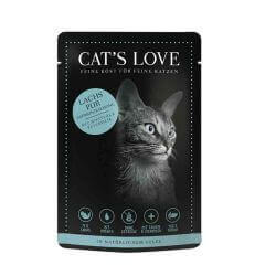 SACHET CAT'S LOVE ADULT SAUMON 71%