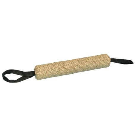 Jouet d'entraînement, rouleau à mordre, en jute, ø 4 × 26 cm/53 cm Jouet d'entraînement, rouleau à mordre, en jute, ø 4 × 26 cm/53 cm