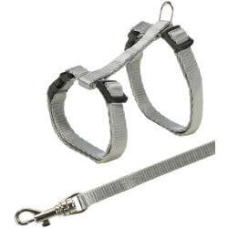 Junior harnais chaton avec laisse, 19–31 cm/8 mm, 1,20 m