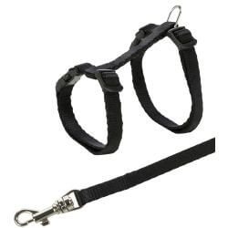 Junior harnais chaton avec laisse, 19–31 cm/8 mm, 1,20 m