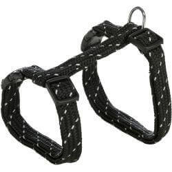 Harnais avec laisse, réfléchissant, 27–45 cm/10 mm, 1,30 m