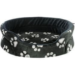 Lit Jimmy, ovale, 45 × 35 cm, noir