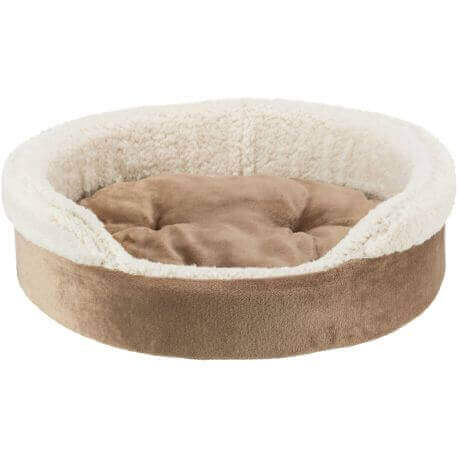 Lit Cosma, ovale, 55 × 45 cm, brun/beige Lit Cosma, ovale, 55 × 45 cm, brun/beige