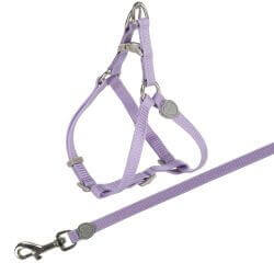 Harnais chat One Touch avec laisse, 26–37 cm/10 mm, 1,20 m