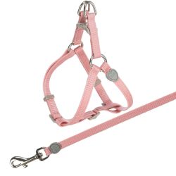 Harnais chat One Touch avec laisse, 26–37 cm/10 mm, 1,20 m