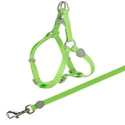 Harnais chat One Touch avec laisse, 26–37 cm/10 mm, 1,20 m