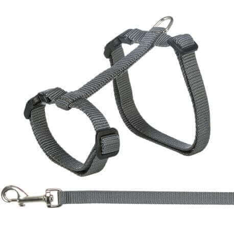 Harnais chat avec laisse XXL, 34–57 cm/13 mm, 1,20 m Harnais chat avec laisse XXL, 34–57 cm/13 mm, 1,20 m
