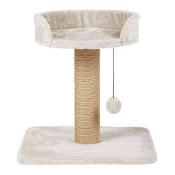 Arbre à chat Mica, 46 cm, gris clair