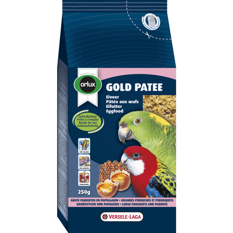 Orlux Gold Patee Grandes Perruches & Perroquets 250 g