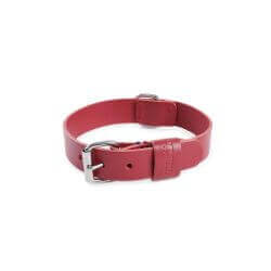 COLLIER BORDS RONDS 30/60 CUIR VACHETTE
