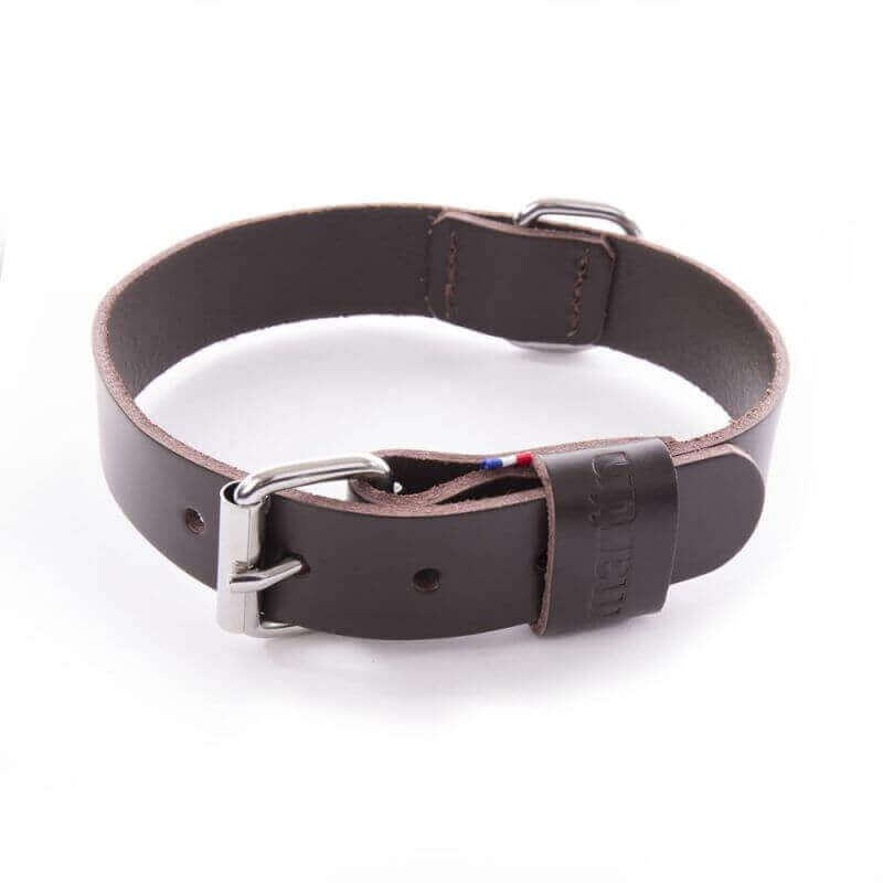 COLLIER BORDS RONDS 30/60 CUIR VACHETTE COLLIER BORDS RONDS 30/60 CUIR VACHETTE