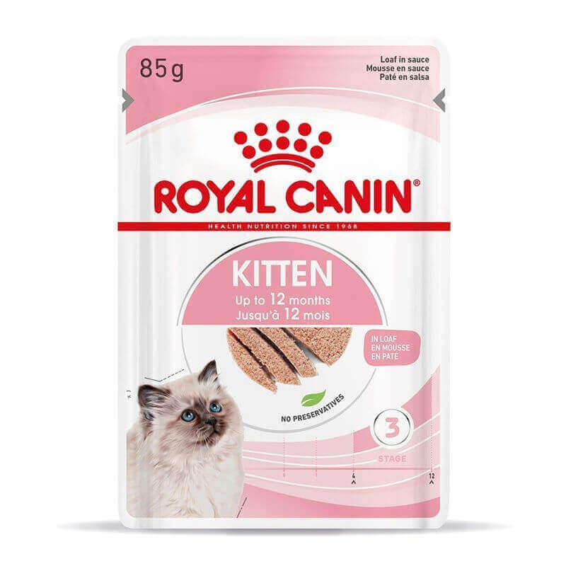 Royal Canin Kitten en mousse 12x85g