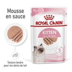 Royal Canin Kitten en mousse 12x85g