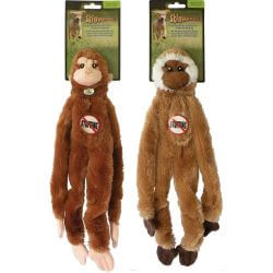 JOUET CHIEN SINGE PLAT 41 CM
