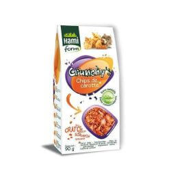 Crunchy's Chips de carotte 90gr pour tous rongeurs