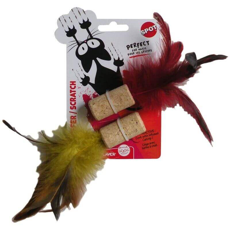 BOUCHON/CORK A PLUMES/FEATHER CAT