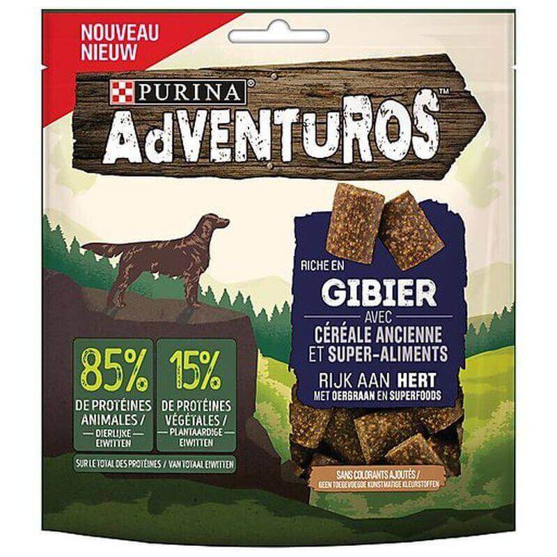 ADVENTUROS Snacks Gibier 90g ADVENTUROS Snacks Gibier 90g