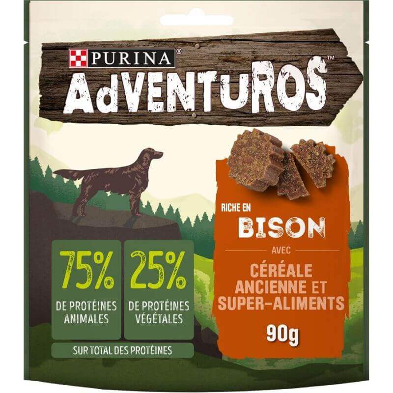 ADVENTUROS Snacks Bison 90g ADVENTUROS Snacks Bison 90g