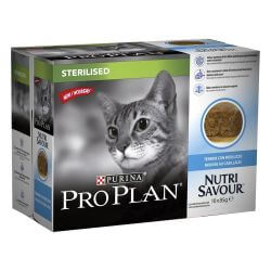 PRO PLAN Sterilised NutriSavourTM Mousse au Cabillaud 85g