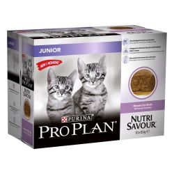 PRO PLAN Junior NutriSavour® Mousse à la Dinde 85g