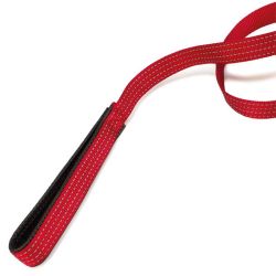 Laisse nylon rouge - 2,5 x 120 cm
