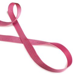 Laisse nylon rose - 2 x 120 cm