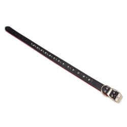 Collier pointes noir - 4 x 75 cm
