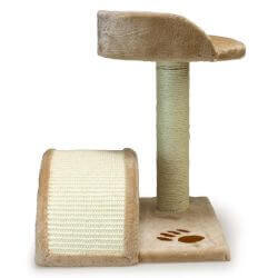 Griffoir avec tronc et arc - beige