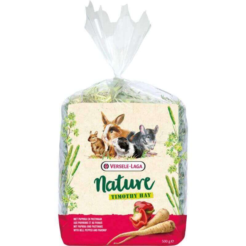 Nature Timothy Hay Bell Pepper & Parsnip 500 g