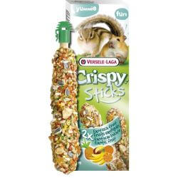 Crispy Sticks Hamsters-Ecureuils Fruits Exotiques- 2 pièces 110g