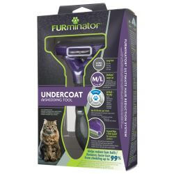 BROSSE FURMINATOR M/L CHAT POILS LONGS