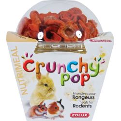 Friandise rongeur - Cunchy pop - carotte - 43g