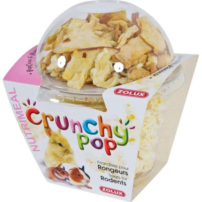 Friandise rongeur - Cunchy pop - pomme - 33g