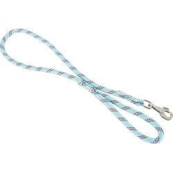 Laisse nylon corde 13mm - longueur 2M - turquoise