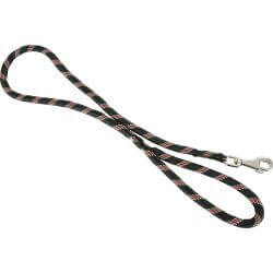 Laisse nylon corde 13mm - longueur 3M - noir